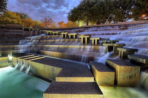 The Fort Worth Water Gardens Photograph by JC Findley