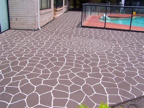 Concrete Stenciling Sydney | View Our Concrete Stencil Patterns Options