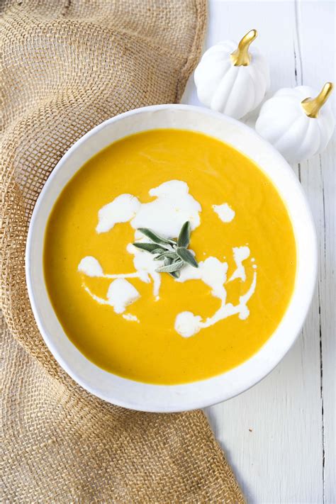 Creamy Butternut Squash Soup – Modern Honey