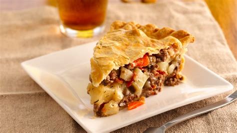 Rustic Meat and Potato Pie Recipe - BettyCrocker.com