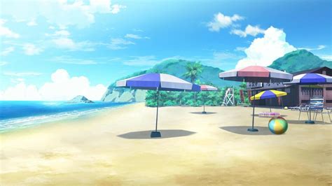 Anime Scenery Beach