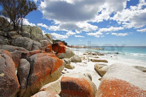 Bay of Fires, Tasmania, Australia | Stock image | Colourbox