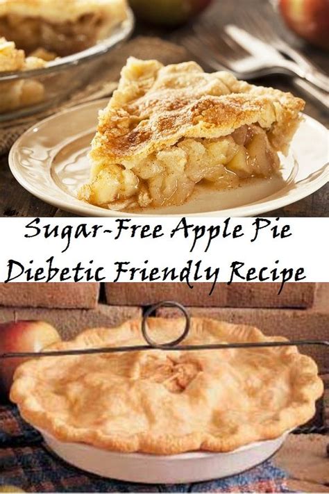 Sugar-Free Apple Pie - Diebetic Friendly Recipe | IKITO.ORG in 2020 | Sugar free apple pie ...