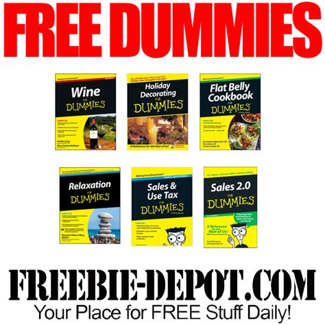 6 FREE Dummies Books! LIMITED TIME! | Freebie Depot