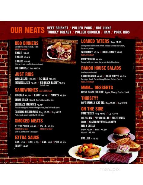 Menu of Hog Wild Pit BBQ in Omaha, NE 68131