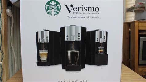 Starbuck's Verismo Coffee Maker Review and Operation - YouTube