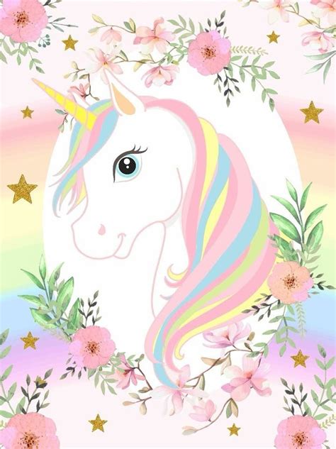 531 best Dibujos unicornios images on Pinterest | Rainbow unicorn, Unicorn party and Horses