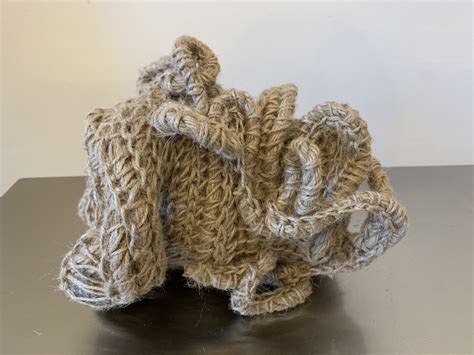 Rope sculpture 1 – Stella MacDougall / Sustainable Sculpture Practice (2020-2021)[SEM2]