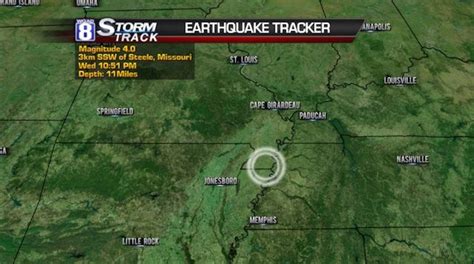 4.0 earthquake hits along New Madrid fault in Missouri; felt across the ...