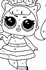 Målarbild LOL Surprise Unicorn  Coloring For Kidscom sketch template