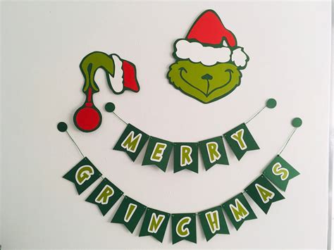 Printable Grinch Banner