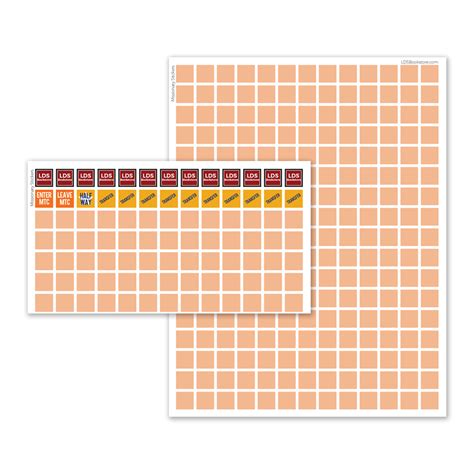 Borders Missionary Countdown Calendar in LDS Missionary Countdown on LDSBookstore.com