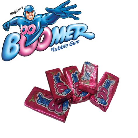 BOOMER (STRAWBERRY) CHEWING GUM - 5Pcs - Annachi Supermarket