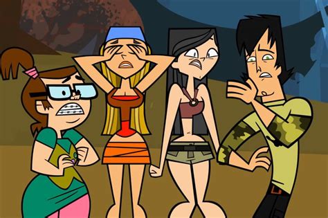 beth lindsay heather and trent | Total drama island, Cartoon character ...