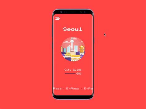 Dribbble - seoul-city-guide.gif by Alfiano Daffa