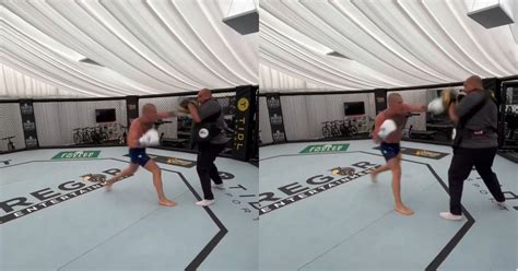 Conor McGregor Shows Off New Training Footage Ahead Of Michael Chandler Fight