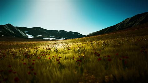 panoramic view of alpine mountain landscape in the Alps 5635320 Stock ...