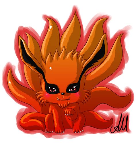 Chibi Kyuubi by Shampie on DeviantArt