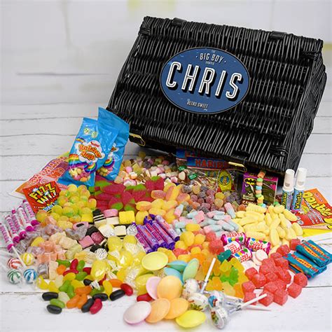 Personalised Sweet Gift Hampers | The Retro Sweet Shop