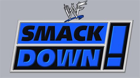 Custom SmackDown logo. Black & Blue! : r/SquaredCircle