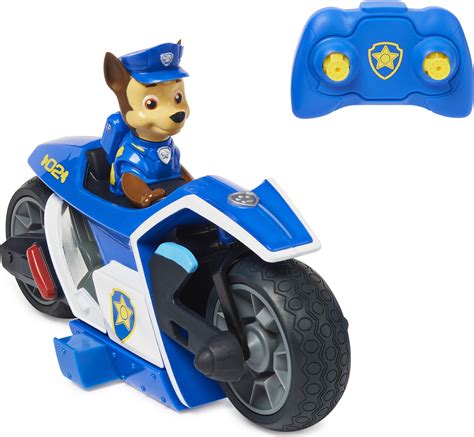 PAW Patrol, Chase RC Movie Motorcycle, for Kids Ages 3 and up - Walmart.com