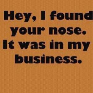 Funny Quotes About Nosey People. QuotesGram