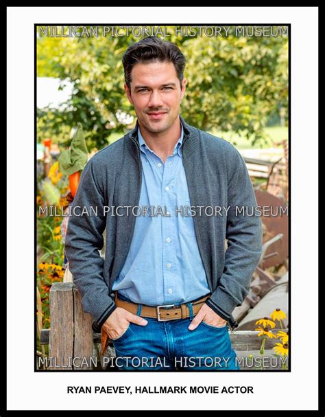 Ryan Paevey, Hallmark Movie Actor. – Millican Pictorial History Museum