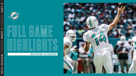 Week 1 | Ravens vs. Dolphins Full Game Highlights