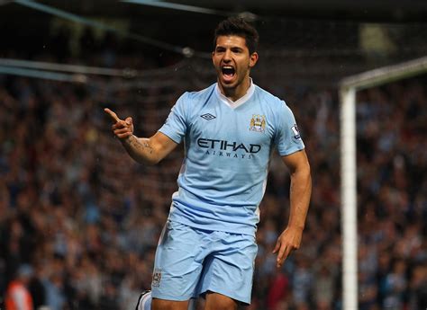 top footballer wallpaper: Sergio Kun Aguero Manchester City Wallpapers