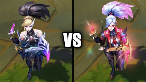 Coven Akali vs Prestige Coven Akali Skins Comparison (League of Legends ...