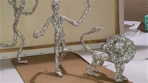 Art At Home: Aluminum Foil Sculptures! - YouTube