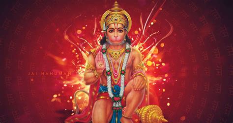 Download Hanuman Aura Effects 4k Hd Wallpaper | Wallpapers.com