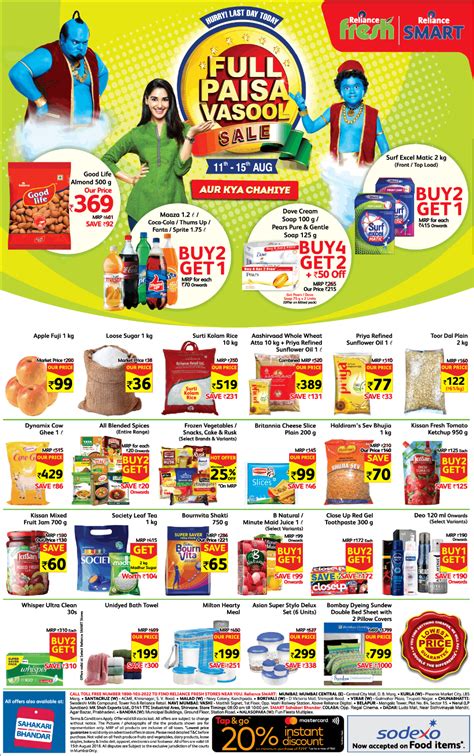 reliance-smart-full-paisa-vasool-sale-ad-times-of-india-mumbai-15-08-2018 | Charity logo design ...