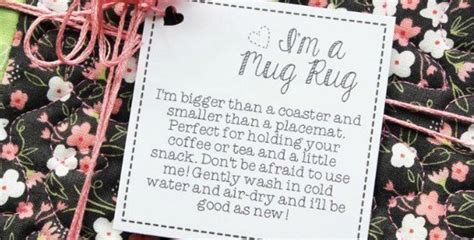 If you enjoy sewing and quilting, then you’ve more than likely made a number of ‘mug rugs ...