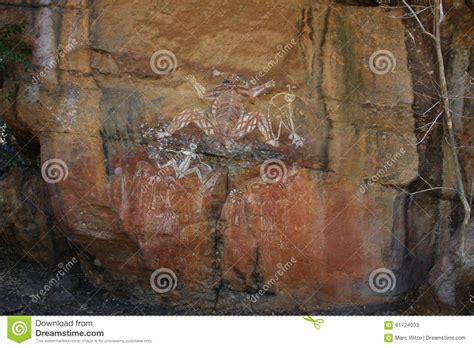 Aboriginal Rock Art at Kakadu National Park, Northern Territory ...