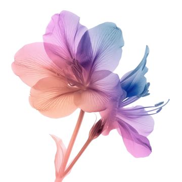 Flower Gradient Color, Flower, Gradient, Design PNG Transparent Image and Clipart for Free Download