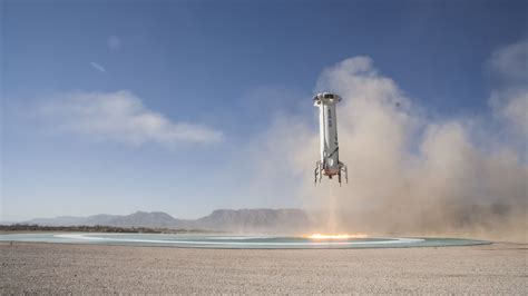 New Shepard rocket takes first flight with its new passenger capsule