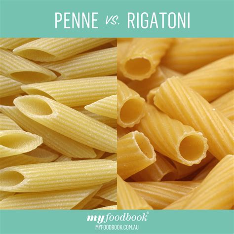 What's the difference between penne and rigatoni? | Cook Free Recipes ...