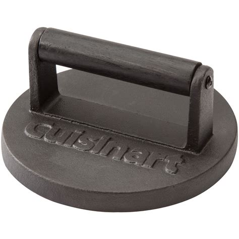 Cuisinart Cast Iron Smashed Burger Press - Walmart.com