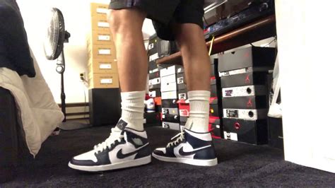 [最新] air jordan 1 low white obsidian on feet 264743