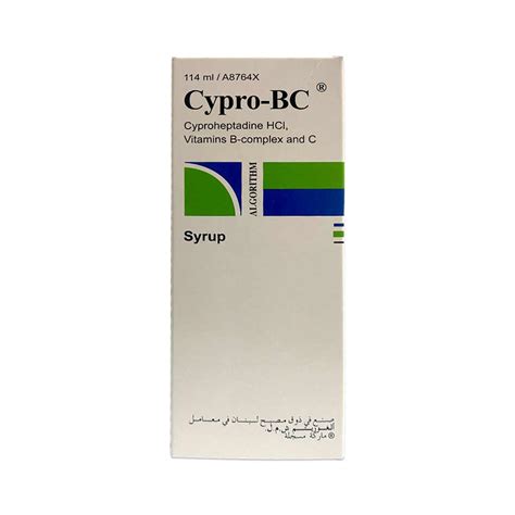 Buy Cypro Bc Syrup 114ml Online at Best prices in Qatar | CarenCure ...