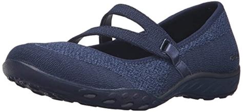 Skechers Breathe Easy-lucky Lady Mary Janes in Blue | Lyst UK