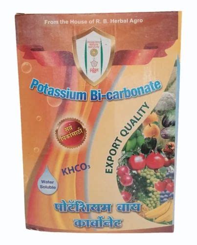 White Potassium Bicarbonate Agriculture Fungicide, 1kg at Rs 278/box in ...