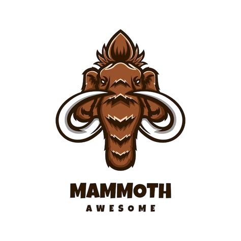 Premium Vector | Mammoth logo