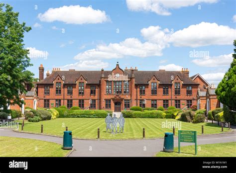 Strode's Sixth Form College, High Street, Egham, Surrey, England, United Kingdom Stock Photo - Alamy