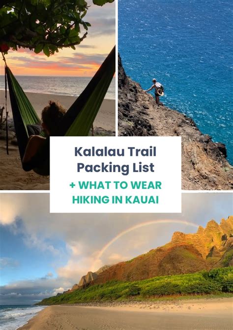 Kalalau Trail Packing List: What to Pack & What to Wear Hiking in Kauai