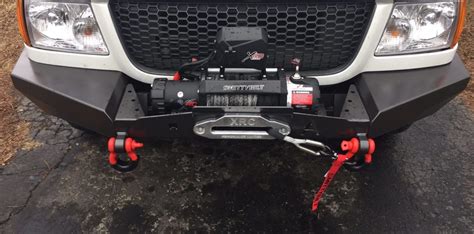 Elite Ford Ranger Modular Plain Front Winch Bumper 1998-2011