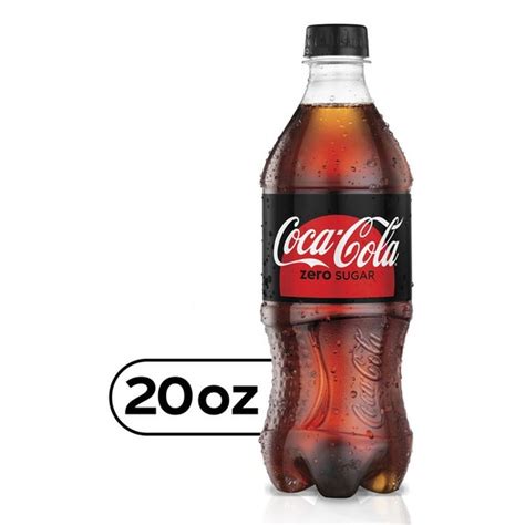 Coca-Cola Zero Sugar Cola, Zero Calorie (20 oz) - Instacart