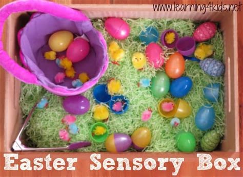 Easter Sensory Box | Learning 4 Kids