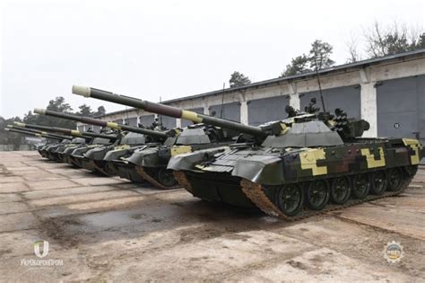 Ukraine Receives All of Its Modernized T-72 Main Battle Tanks ...